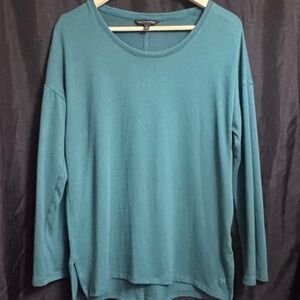 Banana Republic Teal Long Sleeve Women's Sweater.